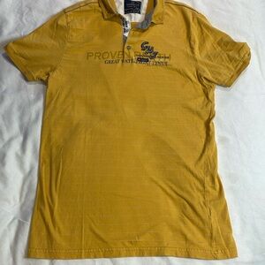 Marco star (Slovakia) Men’s Polo Yellow Says XXL fits like a US Large